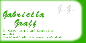 gabriella graff business card